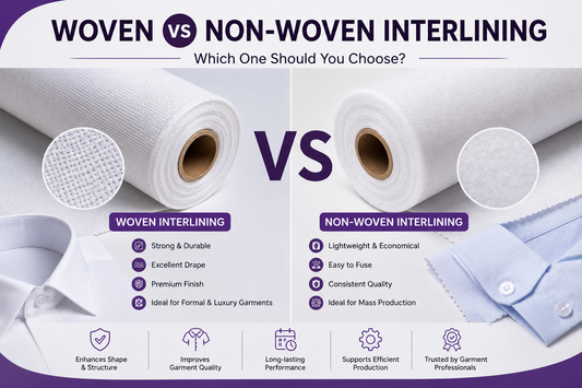 Woven vs Non-Woven Interlining – Which One Should You Choose?