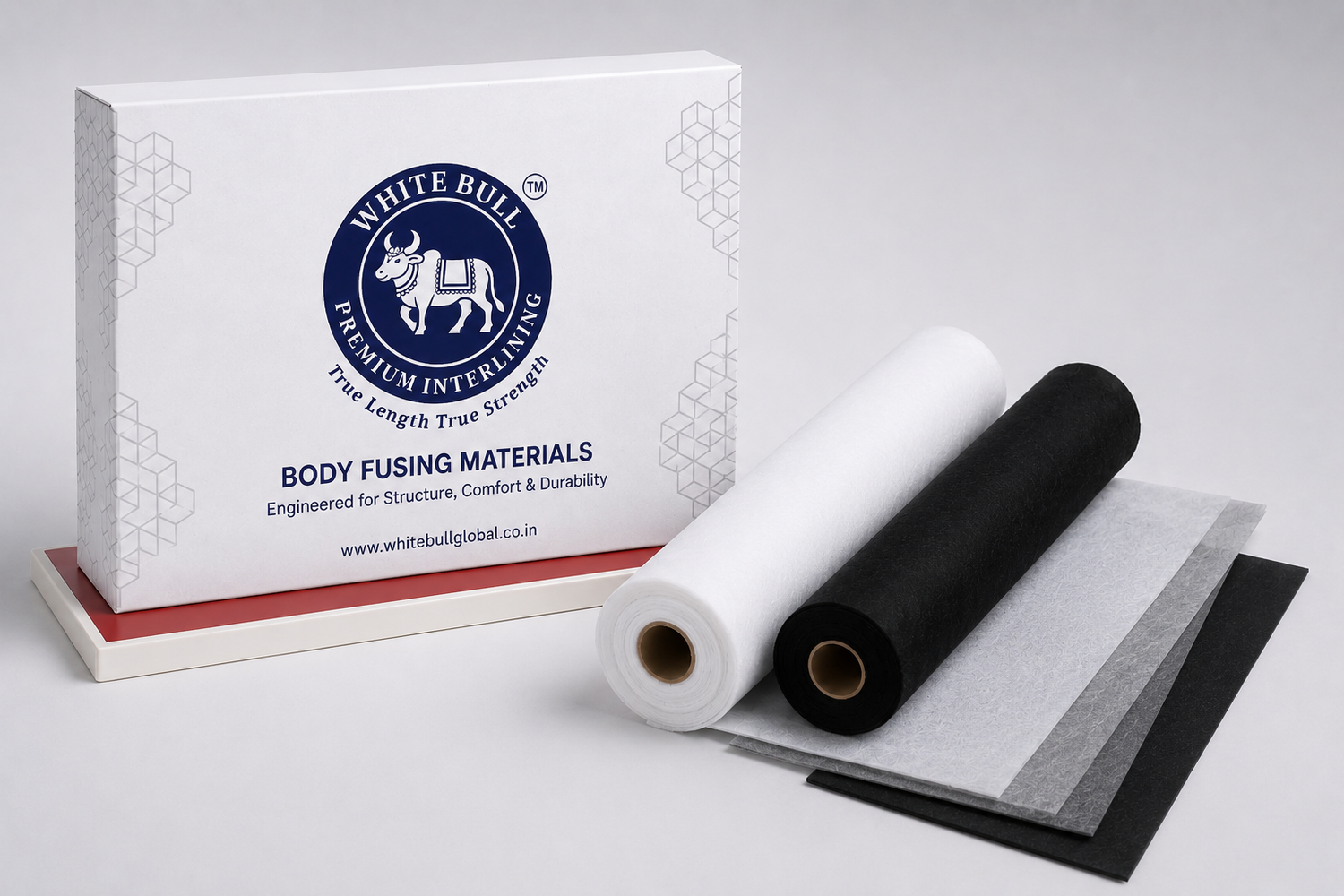 WHITE BULL BODY FUSING